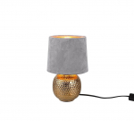 Trio Sophia table lamp E14 grey gaismeklis R50821011 4017807477887