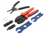 Tools set: for assembly work | case | photovoltaics