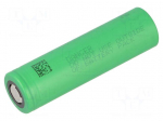 Re-battery: Li-Ion | 18650,MR18650 | 3.6V | 3000mAh | &Oslash;18.35x65.2mm