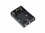 Patareisid, akusid ja laadijaid // Connectors and accessories // Koszyk na baterie 3xAAA płaski