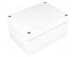 Enclosure: multipurpose | X: 90mm | Y: 120mm | Z: 60mm | 1554 | ABS | grey