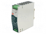 Power supply: UPS | for DIN rail | 24VDC | 20A | 21&divide;29VDC | -30&divide;70&deg;C