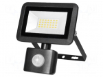 Lamp: LED flood light | 20W | 230VAC | 4000K | CRImin: 80 | IP44 | 1600lm