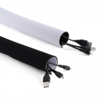 TV, Audio ja video tarvikud // Lauad ja kapid TV ja kodukino seadmete jaoks // Organizator maskownica kabli Maclean, neoprenowa, 110mm x 2m, MCTV-672