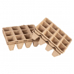 Uued tooted // Rozsadniki torfowe małe (3x4 otwory) 16 x 12 x 4.5 cm, 5 szt.