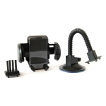 Mobiiltelefonid ja tarvikud // Laadijad // Uchwyt na telefon do samochodu regulowany hold-03 amio-01250