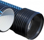 RAINEO Pipe &Oslash; 200/174 6m, Black (STARK)