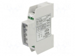 Voltage monitoring relay | 220&divide;254VAC | for DIN rail mounting