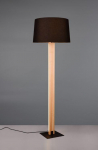 Trio Rahul stāvlampa LED + E27 wood/black  447610232 4017807600476