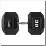HMS Fitness HEX PRO 55 Fixed-weight dumbbell 55 kg 1 pc(s)