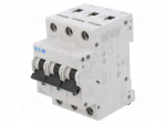 Circuit breaker | 230/400VAC | Inom: 16A | Poles: 3 | Charact: K | 15kA