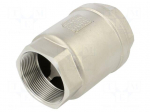 Check valve | acid resistant steel AISI 316 | PTFE | max.16bar