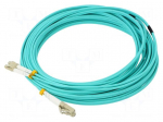 Fiber patch cord | OM4 | LC/UPC,both sides | 10m | 50/125um | LSZH