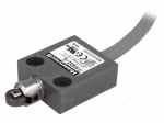 Limit switch | oblong metal roller &Oslash;12,4mm | SPDT | 5A | max.240VAC