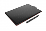 Wacom One by Small graphic tablet Black 2540 lpi 152 x 95 mm USB