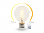 SMART WIFI FILAMENT BULB - WARM WHITE & INTENSE WARM WHITE - E27 - G95