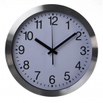 ALUMINIUM WALL CLOCK - &Oslash; 30 cm