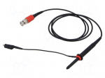 Probe: for oscilloscope | high voltage | 300MHz | 100: 1 | 2kV | 1.2ns