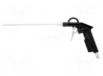 Air blow gun | long | 300mm | Pneumatic connection: 1/4"