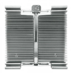 Universal extruded heatsink ribbed | aluminium