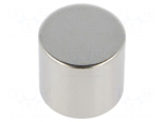 Magnet: permanent | neodymium | 180N | &Oslash;: 23mm | H: 21mm