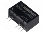 Converter: DC/DC | 2W | Uin: 4.5&divide;5.5VDC | Uout: -12VDC | Uout2: 12VDC