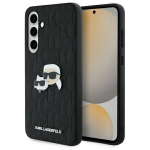 Other Phone Accessory Karl Lagerfeld  Karl Lagerfeld KLHCS24FEPGKLKCPK Sam S24 FE S721 black/black hardcase Monogram Karl&Chaoupette Head Pin