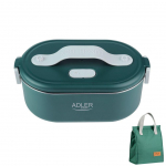 Other small household appliances Adler  | Electric lunch box with thermal bag | AD 4522 | 0.8 L | Plastic/Stainless steel | Green | Lid included