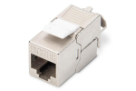 Digitus CAT 6A Keystone module, shielded, tool-free mounting connection