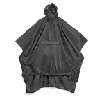 Lifeventure Poncho, Black, waterproof rain poncho, travel gear