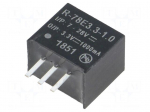 Converter: DC/DC | 3.3W | Uin: 7&divide;28V | Uout: 3.3VDC | Iout: 1A | SIP3 | 2g