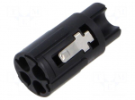 Connector: M17 | male | contact insert | M17 | PIN: 4 | crimped
