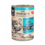 WIEJSKA ZAGRODA Turkey with salmon - wet cat food - 400g