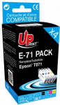 UPrint E-71 BK/ C/ M/ Y 4 Pack