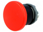 Switch: push-button | Stabl.pos: 1 | 22mm | red | Illumin: none | IP66