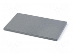 Foam insert | grey | 475x285x20mm