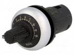 Potentiometer | 22mm | RMQ-Titan | -25&divide;70&deg;C | &Oslash;22.5mm | IP66 | 47k&Omega;