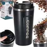 RoGer Thermos Mug with LED Temperature Display 500ml Black