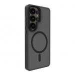Back panel cover Evelatus Samsung Galaxy S26 Ultra Hybrid Case with Magnetic PC+TPU Black