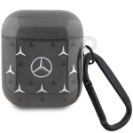 Other goods Mercedes-Benz Mercedes MEA28DPMGS AirPods 1/2 cover black/black Large Star Pattern