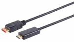 Cable Brackton DisplayPort v1.4 - HDMI v2.0 4K 60Hz 5m