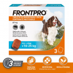 FRONTPRO Flea and tick tablets for dog (>10-25 kg) - 3x 68mg