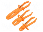 Tools set: pliers | locking | with position lock | Gedore Red | 3pcs.