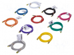 Patch cord | S/FTP | Cat 6a | RJ45 plug,both sides | stranded | Cu | 2m