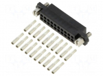 Connector: wire-wire/PCB | plug | female | PIN: 20 | Datamate J-Tek | 3A