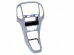 Radio frame | Opel | 2 DIN | platin