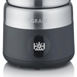 Graef MS802 Automatic milk frother/warmer Black, Stainless steel