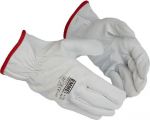 Leather gloves with elastic cuffs (size 11)