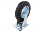 Transport wheel | &Oslash;: 200mm | W: 27mm | H: 237mm | torsional | 230kg