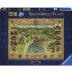 Ravensburger Puzzle Hogwarts Map (1500 pieces)